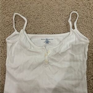 Brandy Melville cami, white, one size